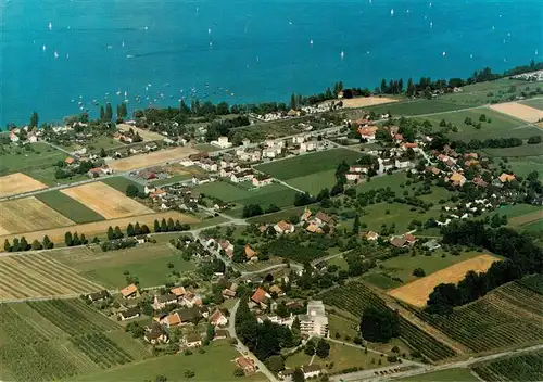 AK / Ansichtskarte  Landschlacht Internat Blindenzentrum Fliegeraufnahme Landschlacht