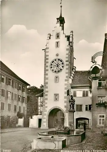 AK / Ansichtskarte  Diessenhofen_TG Siegelturm 