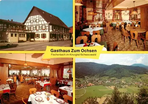 AK / Ansichtskarte 73897048 Fischerbach Gasthaus Zum Ochsen Gastraeume Panorama Fischerbach