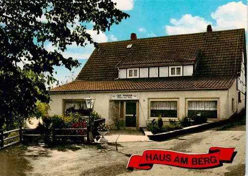 AK / Ansichtskarte 73897052 Giebringhausen Café Pension Haus am Berg Giebringhausen