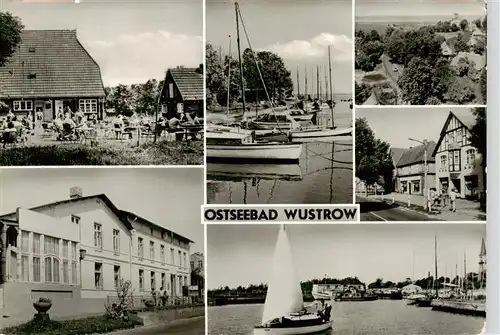 AK / Ansichtskarte  Wustrow_Ostseebad Teilansichten Restaurant Hafen Wustrow_Ostseebad