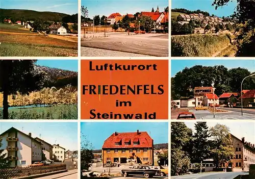 AK / Ansichtskarte  Friedenfels_Oberpfalz_Bayern Teilansichten Luftkurort 