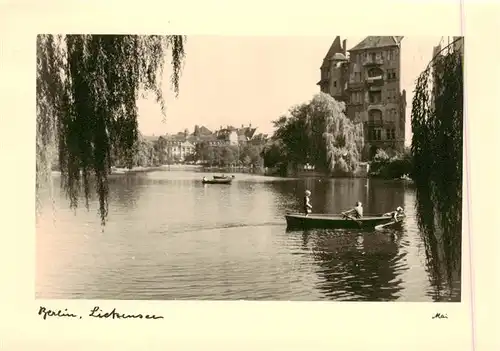 AK / Ansichtskarte  Lietzensee_Charlottenburg-Wilmersdorf_Berlin Seepanorama 