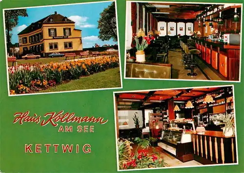 AK / Ansichtskarte 73897200 Kettwig Haus Koellmann Bar Gastraum Verkaufstheke Kettwig