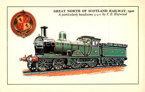 AK / Ansichtskarte  Eisenbahn_Railway_Chemin_de_Fer Great North of Scotland 