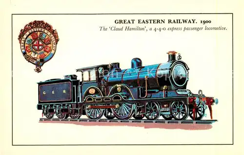AK / Ansichtskarte 73897252 Eisenbahn_Railway_Chemin_de_Fer Great Eastern 1900 
