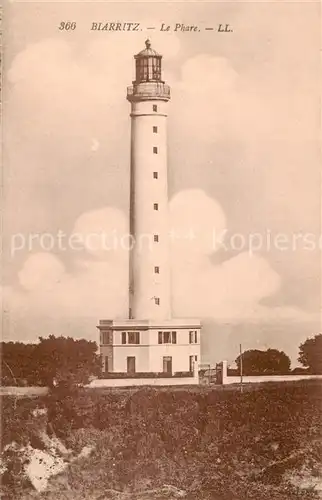 AK / Ansichtskarte  Leuchtturm_Lighthouse_Faro_Phare Biarritz Le Phare 