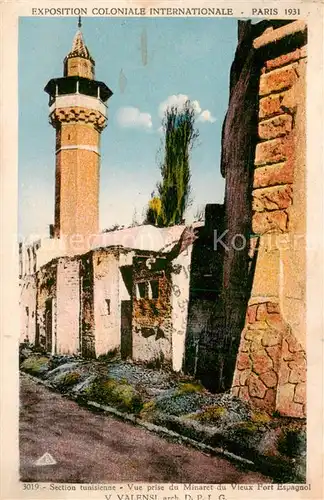 AK / Ansichtskarte  Exposition_Coloniale_Internationale_Paris_1931 Section tunisienne V.Valensi 