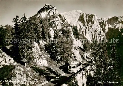 AK / Ansichtskarte  Postbus_Omnibus Kehlsteinstrasse Kehlsteinhaus Hohem Goell 