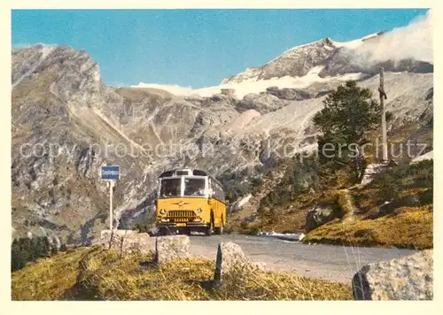 AK / Ansichtskarte  Postbus_Omnibus Schweizer Alpenpost Simplon 