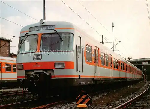 AK / Ansichtskarte  Eisenbahn_Railway_Chemin_de_Fer DB S-Bahn Baureihe 420  