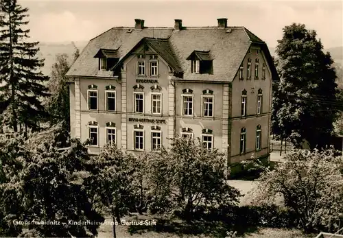 AK / Ansichtskarte  Grossschweidnitz_Gross-Schweidnitz_Loebau Kinderheim Anna-Gertrud-Stift 