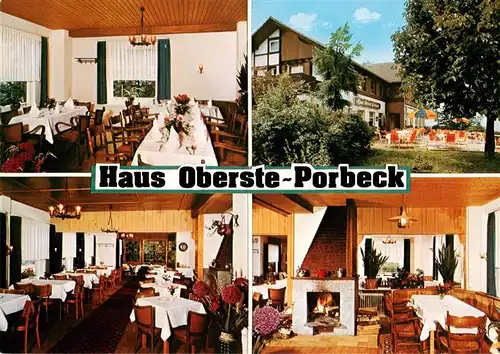 AK / Ansichtskarte  Bredenscheid_Hattingen Haus Oberste Porbeck Gastraeume Bredenscheid Hattingen