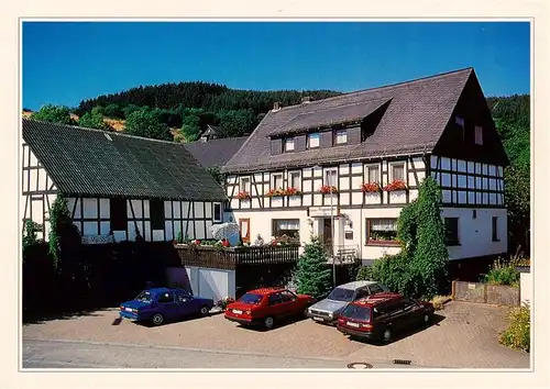 AK / Ansichtskarte  Hallenberg Gasthof Pension Niggemann Hallenberg