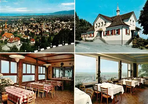 AK / Ansichtskarte  St_Margarethen__SG Panorama Speiserestaurant Schaeflisberg Gastraeume 