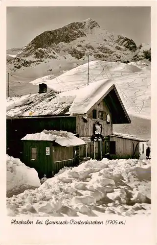 AK / Ansichtskarte  Garmisch-Partenkirchen Hochalm Garmisch-Partenkirchen