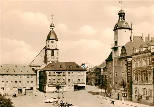 AK / Ansichtskarte  Schmoelln-Putzkau Marktplatz Schmoelln-Putzkau