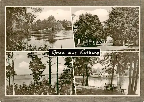 AK / Ansichtskarte 73897638 Kolberg_Wolziger_See Seepartien  Kolberg_Wolziger_See