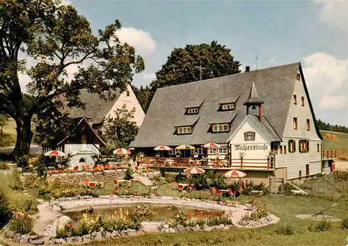 AK / Ansichtskarte  Kappel_Niedereschach Muehlenklause Cafe Weinrestaurant Kappel Niedereschach