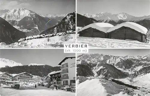 AK / Ansichtskarte  Verbier_VS Panorama Teilansichten 