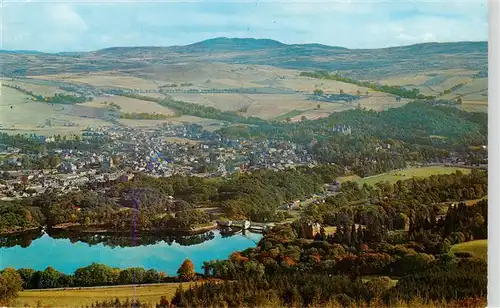 AK / Ansichtskarte  Pitlochry_Scotland_UK and Loch Faskally 