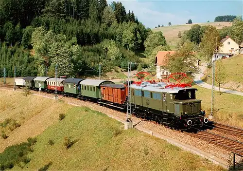 AK / Ansichtskarte 73897801 Freiburg_Breisgau Elektro Personenzug Lokomotive E441170 der Eisenbahnfreunde Breisgau Freiburg Breisgau