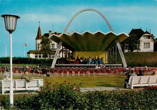 AK / Ansichtskarte  Travemuende_Ostseebad Musikpavillon Travemuende_Ostseebad