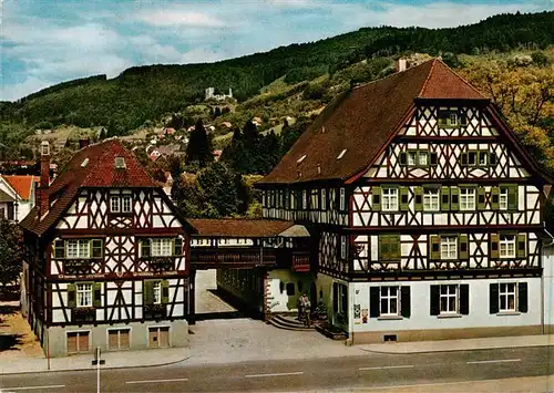 AK / Ansichtskarte  Oberkirch_Baden Hotel Obere Linde Oberkirch_Baden