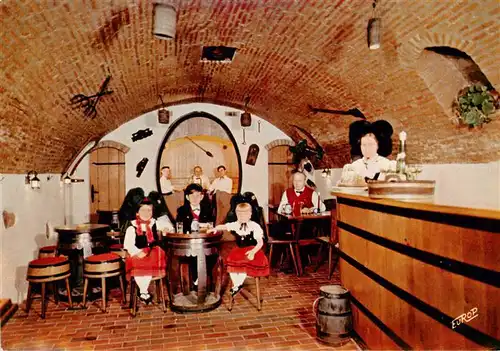 AK / Ansichtskarte  Dambach-la-Ville_67_Bas-Rhin Caveau Nartz Centre Ville 