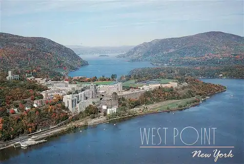 AK / Ansichtskarte 73897892 New_York_City US Military Academy West Point Fliegeraufnahme New_York_City