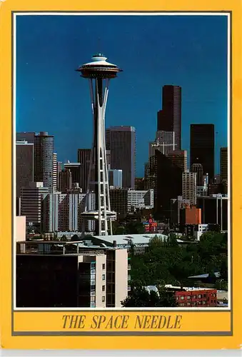 AK / Ansichtskarte 73897894 Seattle_Washington_USA The Space Needle 