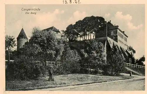 AK / Ansichtskarte  Tangermuende Die Burg Tangermuende