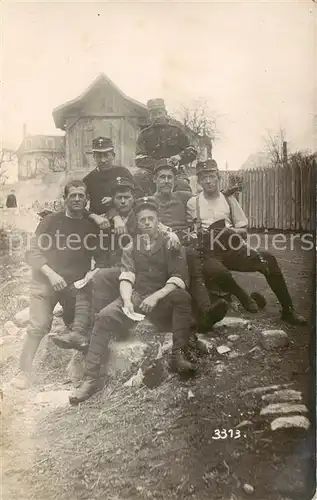 AK / Ansichtskarte  Militaria_Schweiz Soldaten foto  Militaria Schweiz