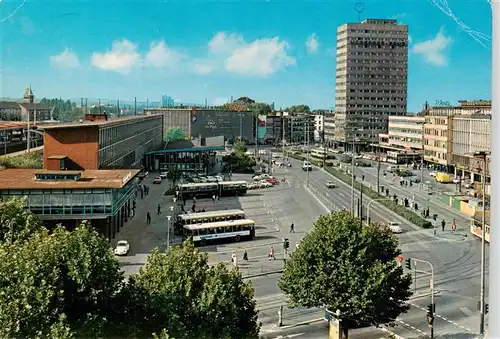 AK / Ansichtskarte  Bochum Hauptbahnhof und Europahaus Bochum