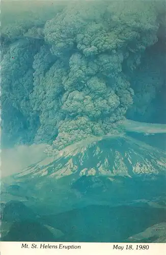 AK / Ansichtskarte 73897968 Washington__DC Mount St Helens Vulkanausbruch 