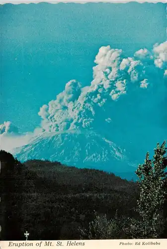 AK / Ansichtskarte 73897969 Washington__DC Mount St Helens Vulkanausbruch 