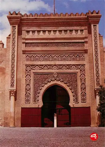 AK / Ansichtskarte  Meknes_Maroc Porte du Palais Royal 