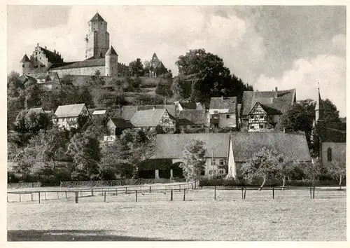 AK / Ansichtskarte  Huettlingen_Wuerttemberg Burg Niederalfingen Huettlingen Wuerttemberg