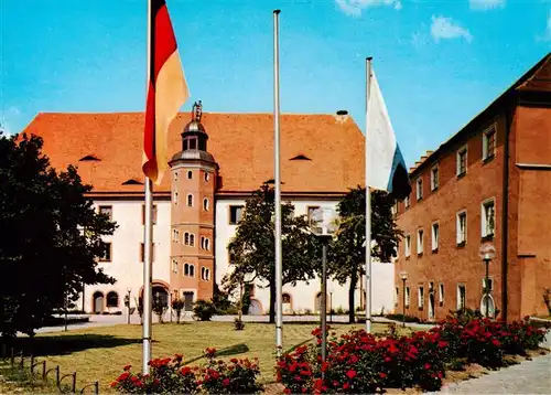 AK / Ansichtskarte  Neumarkt_Oberpfalz Schloss am Hofplan Neumarkt Oberpfalz