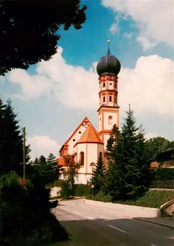 AK / Ansichtskarte  Kaufering Kath Pfarrkirche St Johann Baptist Kaufering