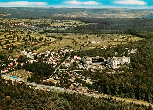 AK / Ansichtskarte  Langensteinbach_Karlsbad Langensteinbacher Hoehe und Suedwestdeutsches Reha Krankenhaus  Langensteinbach_Karlsbad