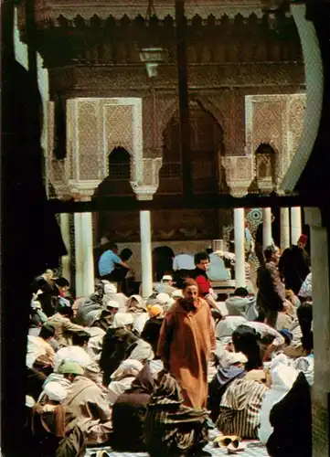 AK / Ansichtskarte  Fes__Fez_Maroc La Mosquee Karaouine 