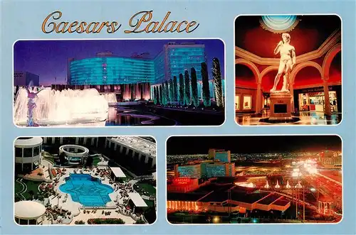 AK / Ansichtskarte 73898071 Las_Vegas_Nevada Caesars Palace and Casino Details 