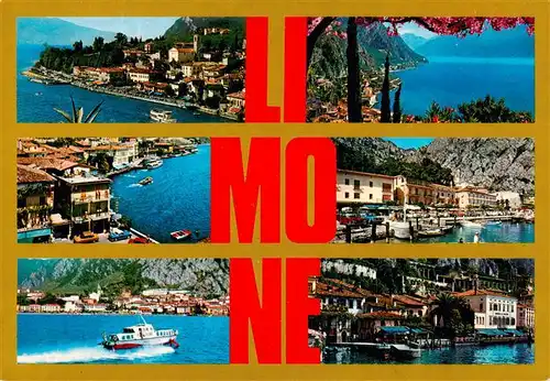 AK / Ansichtskarte 73898088 Limone_sul_Garda_IT Partien am Gardasee Hafen 