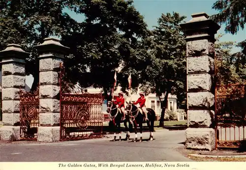 AK / Ansichtskarte  Halifax_Nova_Scotia_Canada The Golden Gates With Bengal Lancers 