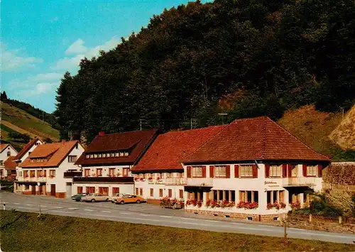 AK / Ansichtskarte  Oberwolfach Gasthof Pension Wackenstein mit Gaestehaus Oberwolfach