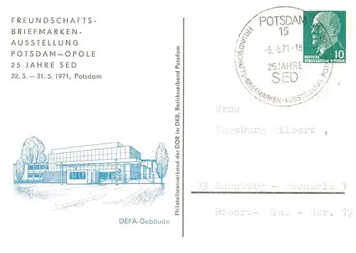 AK / Ansichtskarte  Potsdam DEFA Gebaeude Potsdam