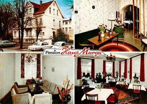 AK / Ansichtskarte  Bad_Oeynhausen Pension Haus Marga Gastraeume Zimmer Bad_Oeynhausen