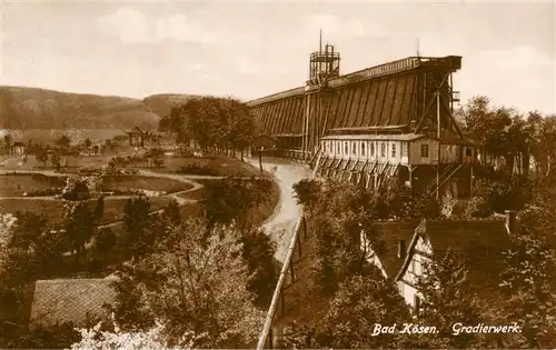 AK / Ansichtskarte  Bad_Koesen Gradierwerk Bad_Koesen