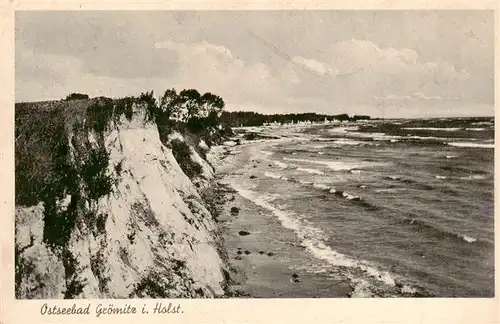 AK / Ansichtskarte  Groemitz_Ostseebad Steilkueste Groemitz_Ostseebad